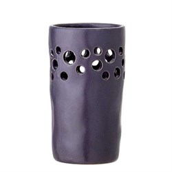 Ваза декоративная, фиолетовый, керамогранит Ø6xH11 см ( вотивная керамика) - фото 82237
