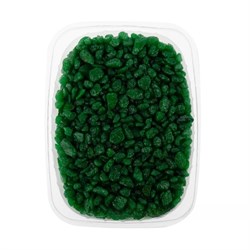 Грунт цветной мелкий (фракция 2-4 мм), 200мл, цвет Зеленый - фото 82276