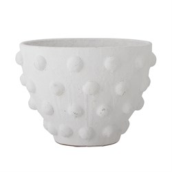 Цветочный горшок "Rokiya Deco", Белый, терракотовый, Ø27,5xH20 см - фото 83484