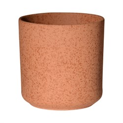 Кашпо "Цилиндр"(керамика), H15 D15см, цв.Коричневый - фото 84659