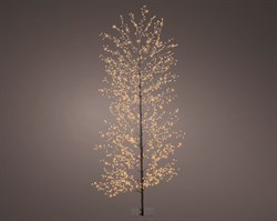 Дерево микро LED pvc steady outdoor, dia70cm x H.180cm, черный/теплый классический - фото 85849