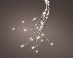 Ветка дерева микро LED steady outdoor, L.210cm, серебристый/теплый белый - фото 85853