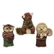 Игрушка сова/белка/еж 3 вида в асс., L12-W17-H20cм Игрушка сова/белка/еж 3 вида в асс., L12-W17-H20cм