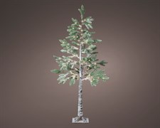 Светодиодное дерево сосна заснеженная, outdoor, L40.00-W40.00-H150.00см-240L, теплый белый (23х13х13