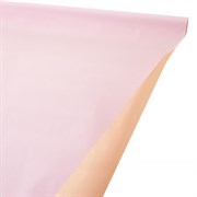 Бумага крафт белая двухсторонняя двухцветная 50г/м2, 0,72x10 м цвет:Персиковый-розовый