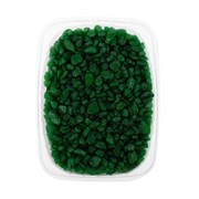 Грунт цветной мелкий (фракция 2-4 мм), 200мл, цвет Зеленый