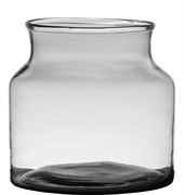 Ваза Milkbottle H22,5 D18 Mouthblown Recycled Glass