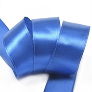 Лента декоративная, 25мм х 27,4м, атлас Цвет: Синий