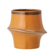 Кашпо Neya, цвет: оранжевый, материал: керамика D14,5xH14 cm