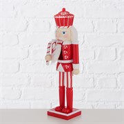 Декоративная фигурка Щелкунчик Thano, H 30,00 см, деревянный, красно-белый
