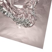 Упаковочная плёнка "Фольга", 10  листов в упаковке, 23 микрон,  50cmx58cm, цв. сиреневый