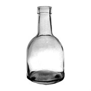 Ваза Mini Bottle,  h16 d8, прозрачный