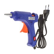 Клеевой пистолет "HOT MELT GLUE GUN" с переключателем, D7 мм, (D-0,7, Синий)