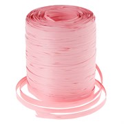 Рафия искусственная, 15 ммx200 м, (20 000см x 1,5см, Розовый)