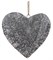 Сердце состаренное оцинкованное железо 18 см - фото 80659