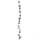 Гирлянда 120 см из маленьких металлических птиц ржаво-серого цвета - фото 80710
