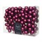 Гроздь стеклянных шаров на проволоке d2.5cм, 12шт по 12 шариков 144шт в уп., цвет: магнолия (матовый - фото 80984