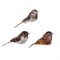 Птичка декоративная на зажиме, L6-W15-H6см, 3 в асс - фото 80987