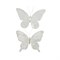 Бабочка на зажиме с блестками, L1-W18-H23см, 2 в асс - фото 81002