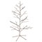 Дерево 80 см металлическое с серебряным блеском - фото 81693