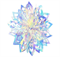 Ёлочное украшение Звезда Пластик Разноцветный 20cm - фото 82002