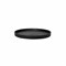 Кашпо Saucer Round S, Fiberstone Black H:4 Ø:41 - фото 82060