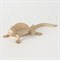 Фигурка Рептилии, H 9,5 см, синтетическая смола, золото Полирезин - фото 82225