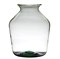 Ваза H40 D29 Mouthblown Recycled Glass Oval - фото 82457