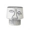 Кашпо Face цвет:серый, материал:керамика d15xH14,5 cm - фото 82525
