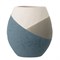 Декоративная ваза Noak, цвет: голубой, материал: терракот D20,5xH22,5 cm - фото 82708