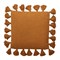 Подушка, цвет: коричневый, материал: хлопок L45xW45 cm - фото 82719