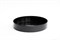 Ваза для морибаны черная пластиковая H5,5/D27 см - фото 85082
