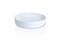 Ваза для морибаны белая пластиковая H5,5/ D27 см - фото 85101